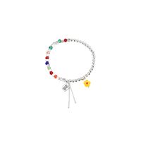 Cute Flowers Alloy Beaded Bracelets main image 5