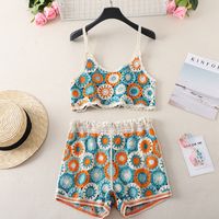 Women's Vacation Geometric Shorts Suits main image 4