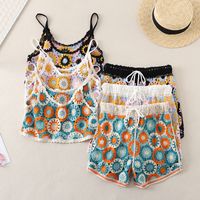 Women's Vacation Geometric Shorts Suits main image 6