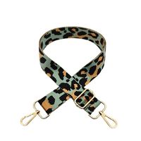 New Leopard Print Wide Adjustable Shoulder Crossbody Long Strap Bag Accessories sku image 34