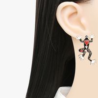 Women's Funny Novelty Geometric Animal Alloy Ear Studs Animal Stoving Varnish Drop Earrings main image 1