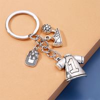 Fashion Basketball Football Alloy Plating Keychain 1 Piece sku image 2