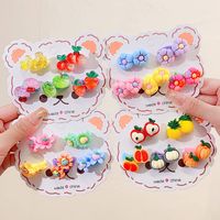 Kid's Cartoon Style Cartoon Plastic Hair Accessories Hair Tie 10 Pieces main image 4