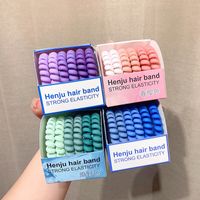 Women's Simple Style Gradient Color Plastic/resin Hair Accessories Hair Tie main image 1