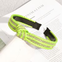 Women's Fashion Solid Color Rhinestone Headwear Inlay Rhinestone Hair Band main image 5