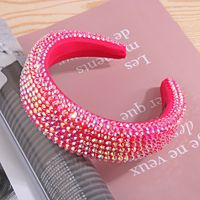 Women's Fashion Geometric Synthetic Resin Headwear Rhinestone sku image 8