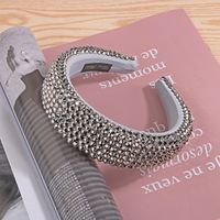 Women's Fashion Geometric Synthetic Resin Headwear Rhinestone sku image 6