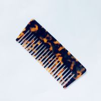 Factory Direct Sales South Korea Girl Acetate Comb Beautiful Square Anti-static Fashionable Hairdressing Comb sku image 1