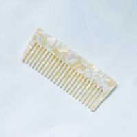 Factory Direct Sales South Korea Girl Acetate Comb Beautiful Square Anti-static Fashionable Hairdressing Comb sku image 3
