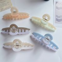 Women's Fashion Simple Style Geometric Cellulose Acetate Sheet Hair Accessories Hair Claws main image 3
