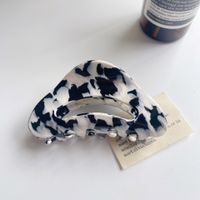 Women's Fashion Multicolor Cellulose Acetate Sheet Headwear Handmade Hair Claws sku image 6