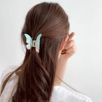 Women's Simple Style Butterfly Cellulose Acetate Sheet Headwear Geometry Handmade Hair Claws main image 3