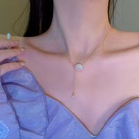 Mujeres Estilo Coreano Perla Aleación Collar Perlas Artificiales Collares main image 2