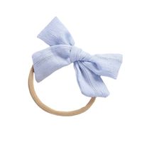 Kid's Cute Fashion Flower Bow Knot Cloth Hair Accessories Printing Hair Band main image 3