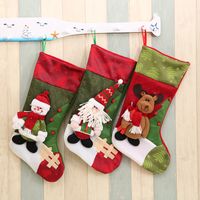 Fashion Cloth  Christmas Stocking  (socks Elderly)  Nhhb0073-socks Elderly sku image 1
