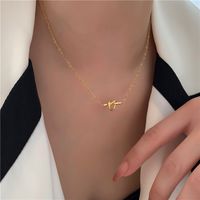 Simple Style Knot Alloy Plating No Inlaid Necklace main image 3