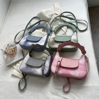 Women's Pu Leather Solid Color Fashion Square Zipper Handbag Crossbody Bag main image 4