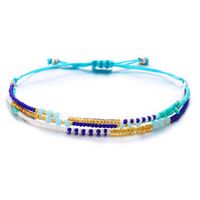 Europäische Und Amerikanische Grenz Überschreitende Neue Reiss Perlen Push-pull-armband Kreative Retro Ethnische Farbe Einfache Perlen Armband Frauen sku image 10