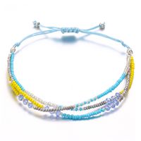 Europäische Und Amerikanische Grenz Überschreitende Neue Reiss Perlen Push-pull-armband Kreative Retro Ethnische Farbe Einfache Perlen Armband Frauen sku image 8