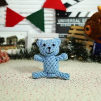 Cute Woven Animal Cotton Rope Molar Cat And Dog Toys sku image 20