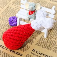 Cute Woven Animal Cotton Rope Molar Cat And Dog Toys sku image 17