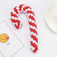 Cute Woven Animal Cotton Rope Molar Cat And Dog Toys sku image 11
