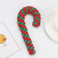Cute Woven Animal Cotton Rope Molar Cat And Dog Toys sku image 12
