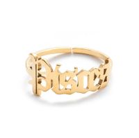 Women's Fashion Constellation Stainless Steel No Inlaid Stainless Steel Rings sku image 20