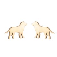 Simple Style Animal Stainless Steel Hollow Out Ear Studs 1 Pair sku image 22
