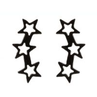 Women's Fashion Korean Style Geometric Star Stainless Steel No Inlaid Ear Studs Stainless Steel Earrings main image 5