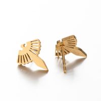 Women's Simple Style Animal Stainless Steel No Inlaid Ear Studs Stainless Steel Earrings main image 5