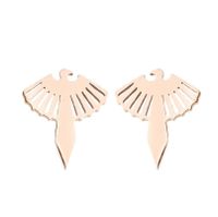 Women's Simple Style Animal Stainless Steel No Inlaid Ear Studs Stainless Steel Earrings sku image 16