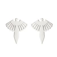 Women's Simple Style Animal Stainless Steel No Inlaid Ear Studs Stainless Steel Earrings sku image 3