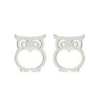 Women's Simple Style Animal Stainless Steel No Inlaid Ear Studs Stainless Steel Earrings sku image 4