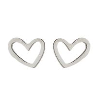 Women's Simple Style Geometric Stainless Steel No Inlaid Ear Studs Stainless Steel Earrings sku image 1