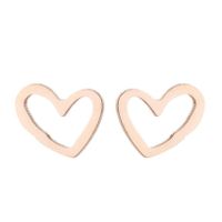 Women's Simple Style Geometric Stainless Steel No Inlaid Ear Studs Stainless Steel Earrings sku image 11