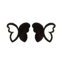 1 Pair Fashion Butterfly Stainless Steel Plating Ear Studs sku image 33