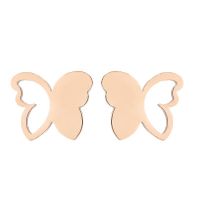 1 Pair Fashion Butterfly Stainless Steel Plating Ear Studs sku image 32