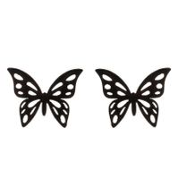 1 Pair Fashion Butterfly Stainless Steel Plating Ear Studs sku image 30