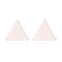 Women's Simple Style Geometric Stainless Steel No Inlaid Ear Studs Stainless Steel Earrings sku image 32