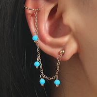 Women's Elegant Geometric Alloy No Inlaid Earrings Plating Clip&cuff Earrings main image 6