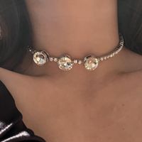 Women's Fashion Geometric Alloy Rhinestones Choker main image 6