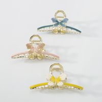 Women's Fashion Butterfly Alloy Headwear Plating Butterfly Hair Claws main image 4