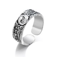 European And American Exaggerated Animal Ring Alloy Distressed Joint Ring Cross-border Metal Open Ring Frog Snake-shaped sku image 9