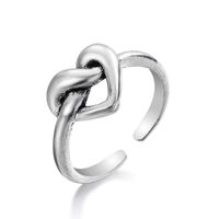 European And American Exaggerated Animal Ring Alloy Distressed Joint Ring Cross-border Metal Open Ring Frog Snake-shaped sku image 10