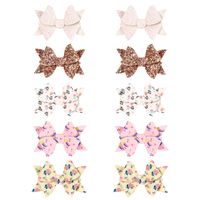 Girl's Cute Sweet Bow Knot Sequin Sequin Hair Clip main image 5