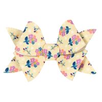 Girl's Cute Sweet Bow Knot Sequin Sequin Hair Clip sku image 1
