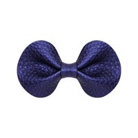 Kid's Sweet Solid Color Bow Knot Cloth Hair Clip sku image 9