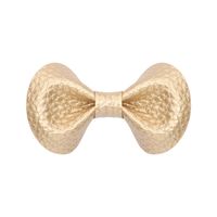 Kid's Sweet Solid Color Bow Knot Cloth Hair Clip sku image 6
