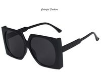 Europäische Und Amerikanische Mode Big Frame 2020 Neue Sonnenbrille Damen Persönlichkeit Quadratische Sonnenbrille Trend Street Shooting Internet-promi-brille sku image 1